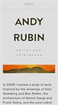 Mobile Screenshot of andyrubin.com